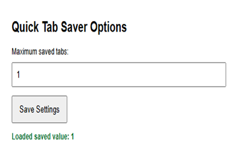 Quick Tab Saver :: Save the current tab into a simple local reading list.