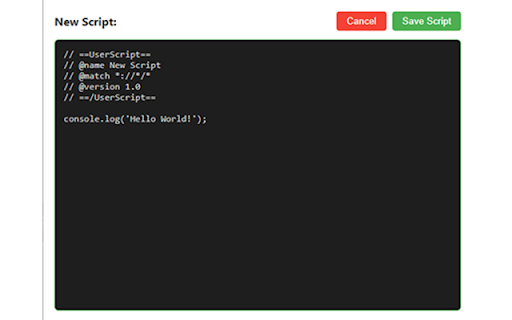 Super Script Runner :: A powerful tool for executing custom JavaScript on any website. Customize your web pages without ads or tracking.