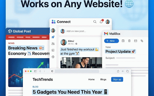 Funny Reader :: Makes reading fun by adding hilarious emojis to 1000+ common words! Transform boring text into comedy gold. Support the developer!