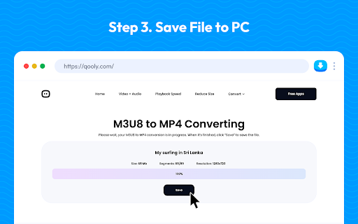 Video Downloader - Download M3U8, MP4, HLS and Live Streams :: Download videos from popular video websites quickly and easily. Save the most popular video formats like mp4 and m3u8.