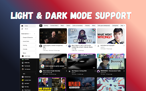 YouTube Subscription Folders :: Organize YouTube sidebar subscriptions into collapsible folders.