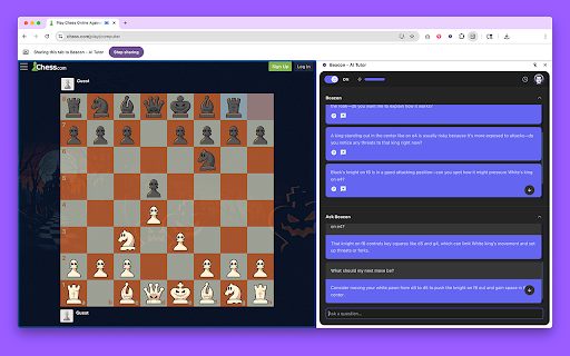 Beacon - AI Tutor :: An AI tutor that experiences everything you do.