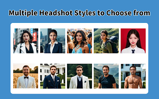 AI Headshot Generator | AI PFP Maker :: Easily and quickly create professional and realistic HD AI headshots and profile pictures using our online AI Avatar Generator.