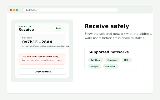 Bull Wallet :: Non-custodial Bull Wallet browser extension.