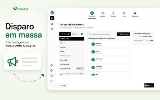 WhaScale Oficial – Um passo à frente do seu concorrente :: WhaScale Oficial é um CRM no Google Chrome que adiciona recursos ao seu WhatsApp Web!