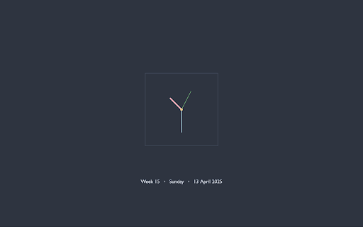 ZeitTab :: A sleek, modern clock for your new tab page.