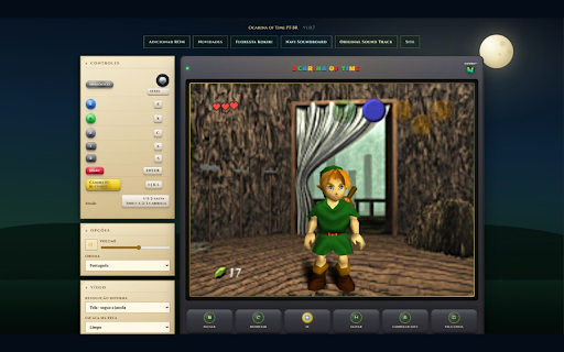 Ocarina of Time :: Jogue The Legend of Zelda: Ocarina of Time no Chrome. Importe sua ROM e comece a aventura.