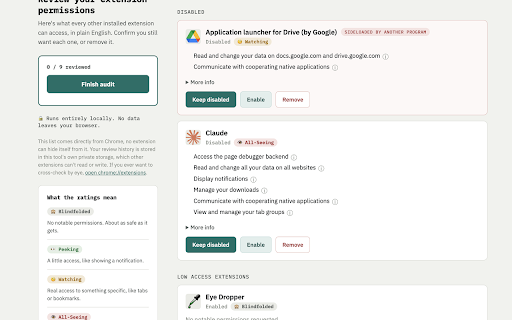 ExtRenew :: Every 30 days, review what your other extensions can access and confirm you still want to keep them. Runs entirely locally.