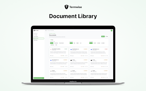 Termwise :: Analyze terms and conditions on any website