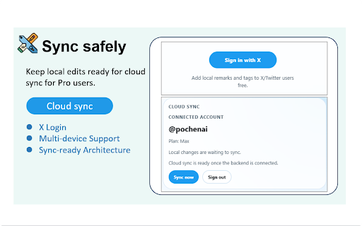 X Remark :: Add local remarks and group tags to X/Twitter users.