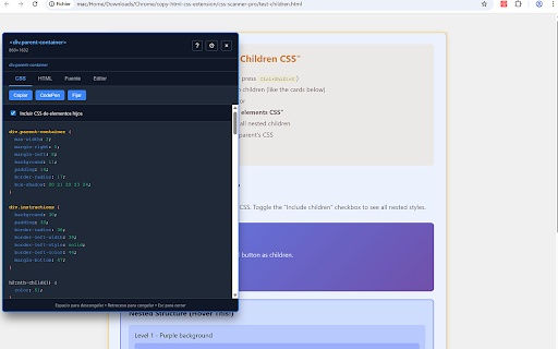 CSS Scanner Pro :: The fastest and easiest way to inspect, copy and analyze CSS styles on any webpage