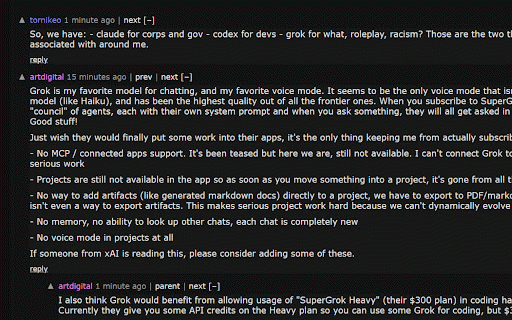 Hacker News Modern UI :: Enhance the Hacker News UI with a modern, clean, and fast design.