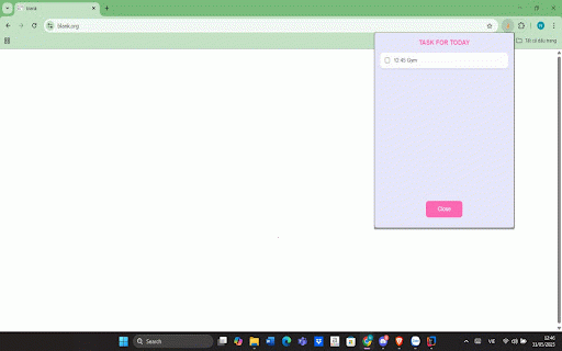 Daily Planner :: Manage daily tasks with a beautiful calendar. Add tasks with date/time, view on monthly calendar, and mark as completed.