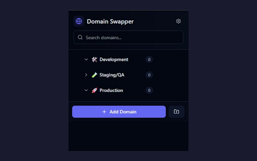 Domain Swapper Pro :: Quickly switch between environments (dev, staging, QA, production) while preserving URL paths