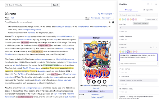 Highlighter :: Highlight and annotate any web page. Colors, notes, tags, search and export — all stored locally on your device.
