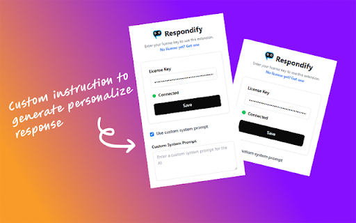 Respondify - AI Social Media Replier & GPT Response Generator :: Write better social media replies instantly. Get AI suggestions for LinkedIn, Twitter & Facebook comments in your preferred style.