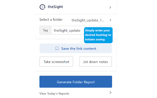 theSight :: Revolutionize your online content management with our new feature: Chat with your saved content using the incredible capabilities…