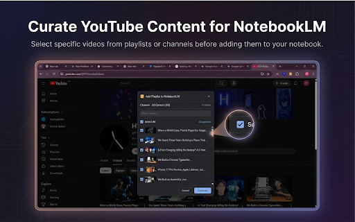 Decodr - NotebookLM Power Toolkit :: The ultimate power toolkit for NotebookLM - folders, tags, imports, exports, and more