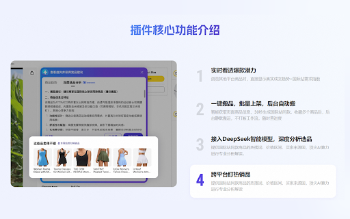 生意助手插件 :: 生意助手插件为国际站生意助手能力的站外衍生工具,意在帮助商家基于商品趋势进行高效选品,智抢先机,一键跟卖
