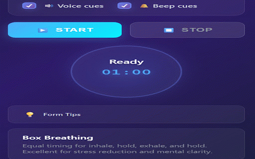 Calm Coach - Breathing Exercises :: Professional breathing coach for stress relief, focus, and relaxation. Master proven breathing techniques with guided sessions.