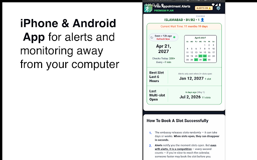 FindVisaSlots — Visa Appointment Alerts :: Check US visa appointments on USVisaScheduling.com and get alerts for your preferred dates