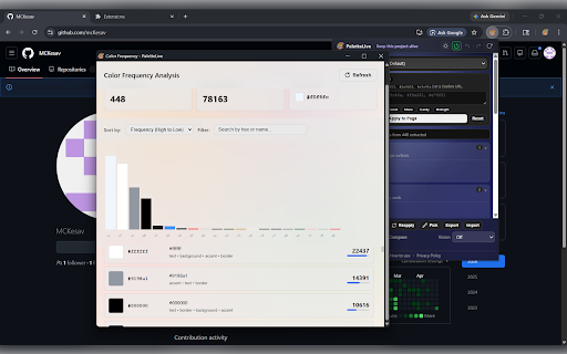 PaletteLive :: Extract, edit, and export color palettes from any website live.