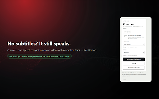ListenDub — Video Translator & Dubbing in Your Language :: Translate and dub videos in your language. Listen instead of reading subtitles.