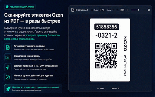 Маркет Плагин — помощник для Ozon, Яндекс Маркета и WB :: FBS-помощник для Ozon, Яндекс.Маркета и WB: подсветка составных заказов, архив и печать этикеток, сроки и отзывы.