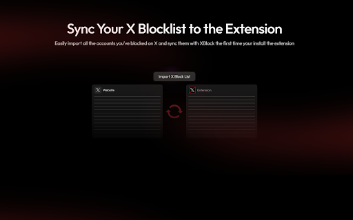 XBlock :: Block, hide, and control what you see on X with shared blocklists and real-time protection.