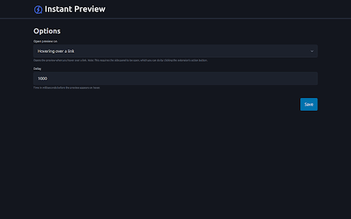 Instant Preview — Open Any Link in Sidebar / Side Panel :: Open links in the browser sidebar for fast, instant preview.
