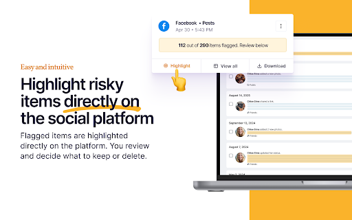 My-Rep: Social Reputation & Content Audit :: Audit your social reputation and digital footprint. AI-powered social cleanup with no credentials required.