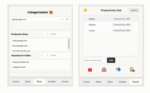 Tab Garden :: Channel your productive energy into growing plants!
