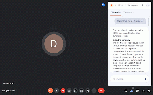 FAYBL Connect :: Browser extension that transcribes audio using FAYBL service.