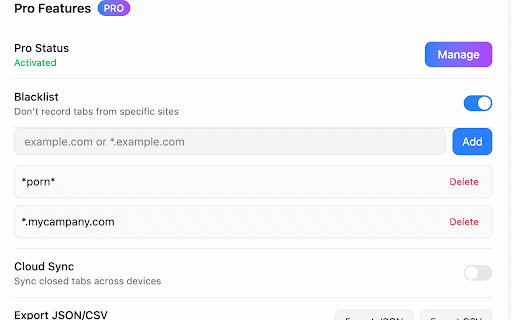 TabRescue :: Recover closed tabs with one click. Never lose a tab again.