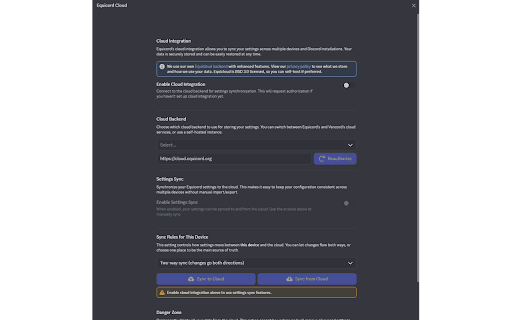 Equicord Web :: The other cutest Discord mod now in your browser