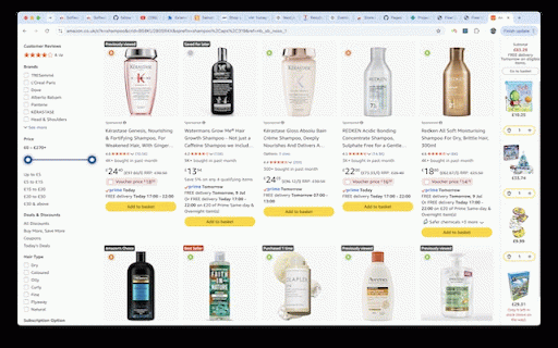 Fixer Upper :: Instant health ratings on grocery and beauty products while you shop