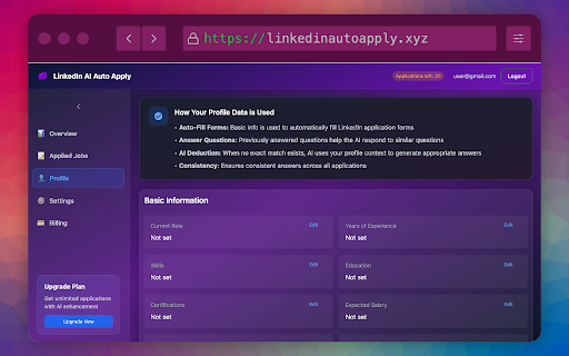 LinkedIn AI Auto Apply :: 🚀 Get 3x More Job Interviews! AI-powered LinkedIn auto-apply extension that fills job applications instantly.