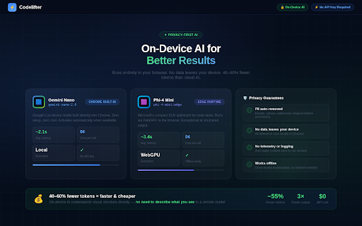 Codelifter — DOM to React + Tailwind CSS :: Convert any web page to React/Vue/Svelte + Tailwind in one click. 30 free conversions/month. Pro plan launching soon.