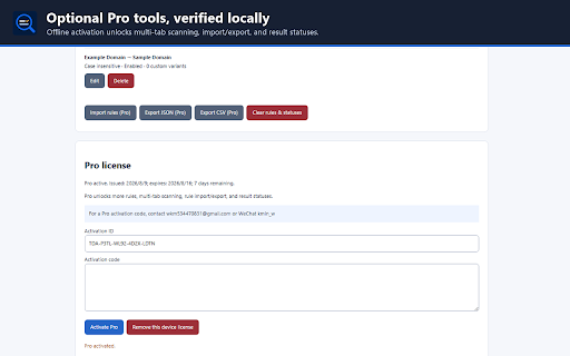 TermDrift Audit :: Find outdated terminology on web pages locally.