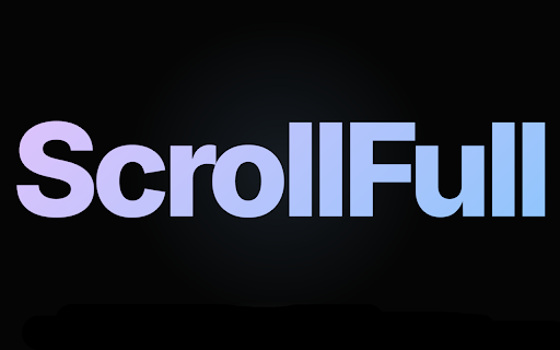 ScrollFull :: Defeat the Feed.
Social media feeds are full of "empty calories" infinite loops and bright colors designed to keep you scrolling…