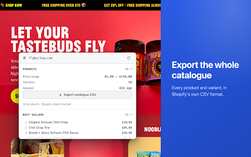 Shopify Theme Detector & Apps - Stackpeek :: Shopify theme detector and app detector in one: any store's theme, apps and trackers. Export to CSV, never records your browsing.