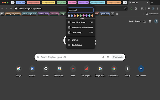 URL Pattern Tab Manager :: Manage tabs using saved URL patterns.