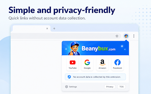 Beanybux.com Quick Access :: Quick toolbar access to useful Beanybux.com pages.