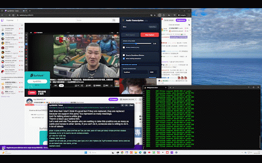 Audio Transcription & Live Interpreter :: Real-time transcription, live translation, and speech-to-speech playback for browser audio. Includes Subtitle TTS for videos.