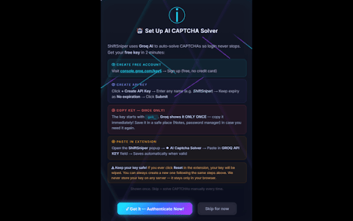 ShiftSniper — Amazon Warehouse Job Hunter :: This Extension Books Amazon Warehouse Shift Automatically