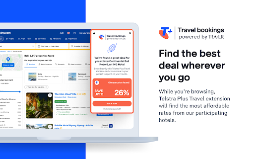 Telstra Plus Travel :: Save up to 50% off at 1,000,000+ hotels worldwide.