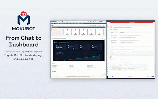 MokuBot - AI Agent for NetSuite :: AI-powered agent for NetSuite, executes tasks and boosts productivity x10 working in NetSuite