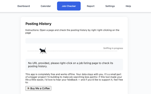 Ash Job Application Tracker :: Track and manage your job applications directly from your browser and spot ghost job postings on LinkedIn and other job boards.