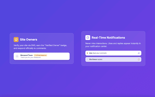 VOXUS - SpeakUp - Be the Voice of the Web :: Comment on any website, rate it, and be the free voice of the internet.