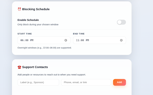 Gambling Site Blocker :: Privacy-first gambling site blocker. Works offline. Get help and resources at gamblingfree.online.